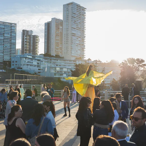 Fiesta en terraza